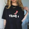Thing 1 And Thing 2 T-Shirt Thing 1 Dr Seuss Day Teacher Tee
