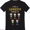 This Grandad Belongs To T-Shirt Fisherman Birthday