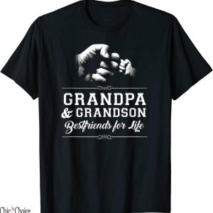 This Grandad Belongs To T-Shirt Friends Fist Bump