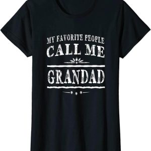 This Grandad Belongs To T-Shirt My Favorite People Call Me