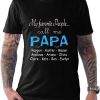 This Grandad Belongs To T-Shirt My People Call Papa Present