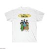 Tin Tin T-Shirt The Adventures Of Tintin Comic Series Tee