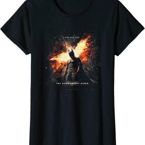 Tom Hardy T-Shirt Batman Dark Knight Rises Fire Will Rise