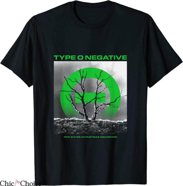 Type O Negative T-Shirt Red Water Green Rock Music Got