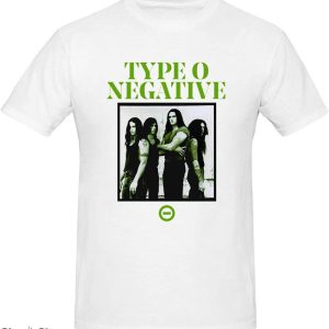Type O Negative T-Shirt Type Music O Negative Funny Novelty