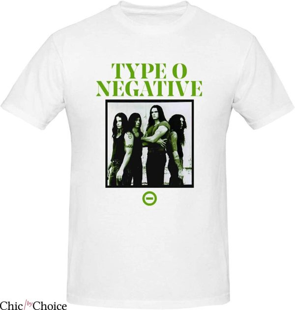 Type O Negative T-Shirt Type Music O Negative Funny Novelty