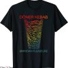 Unknown Pleasures T-Shirt Doner Kebab Funny Bread Tee
