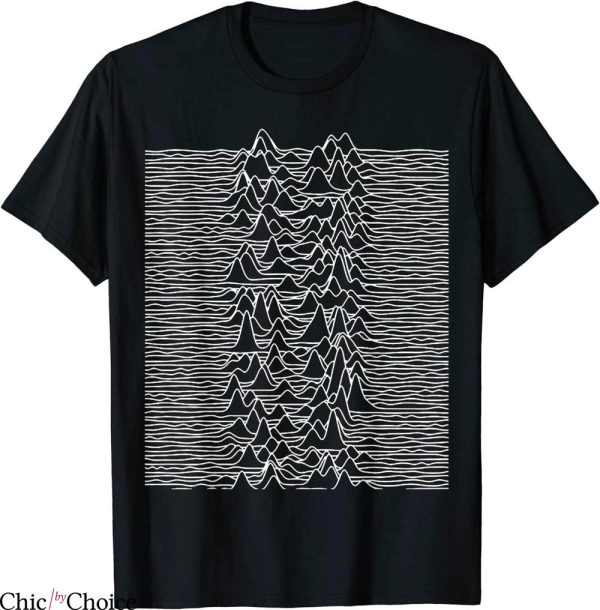 Unknown Pleasures T-Shirt Nerdy Pulsar Waves Earth Science