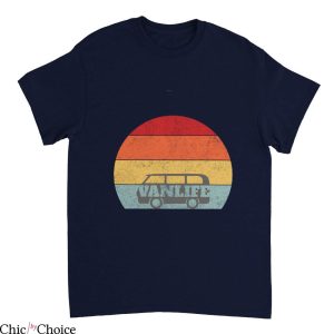VW Camper Van T-Shirt Van Life VW Camping Trip Summer