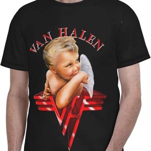 Van Halen T-Shirt Vintage Angel Best Rock Band Logo For Fan