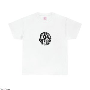 Wish You Were Here T-Shirt Art Vintage Trendy Rock Music Tee