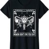 Women Dont Owe You T-Shirt Feminist Tarot Card Uterus Rights