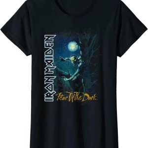 Womens Iron Maiden T-Shirt Fear Of The Dark
