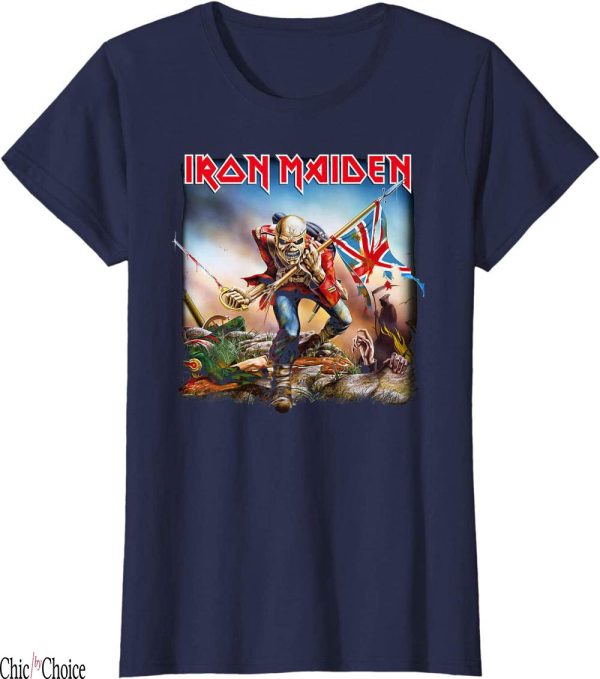 Womens Iron Maiden T-Shirt The Trooper