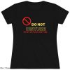 Do Not Disturb T Shirt Dont Disturb Womens Triblend T Shirt