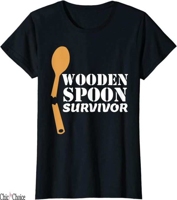 Wooden Spoon Survivor T-Shirt Italian Filipino Pride