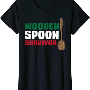 Wooden Spoon Survivor T-Shirt Italian Flag