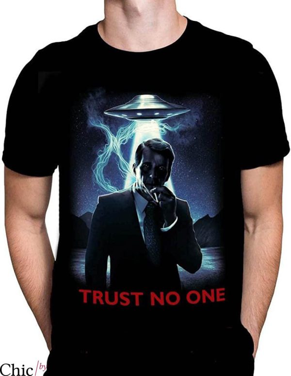 X Files T-Shirt Trust No One Amazing 90s The X Files Aliens