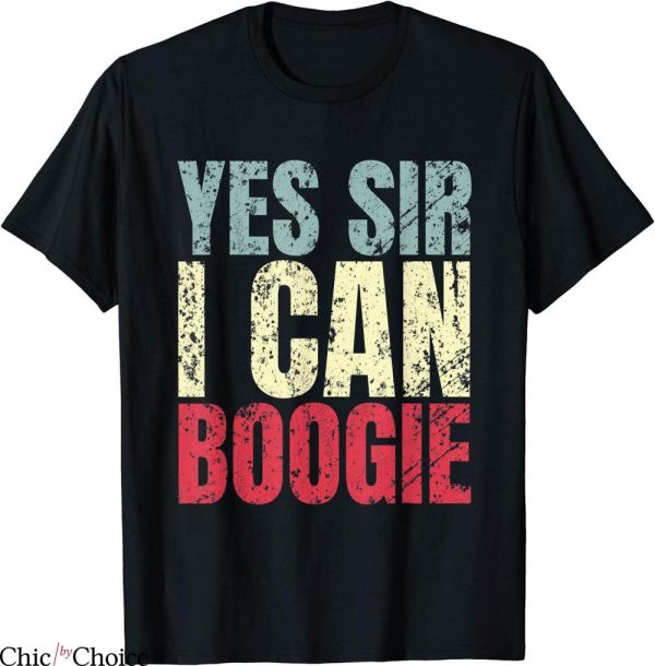 Yes Sir I Can Boogie T-Shirt Disco Hit Scotland Football