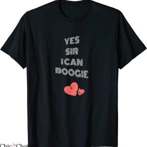 Yes Sir I Can Boogie T-Shirt Heart Scotland Disco Hit