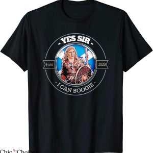 Yes Sir I Can Boogie T-Shirt No Scotland No Party Nicola
