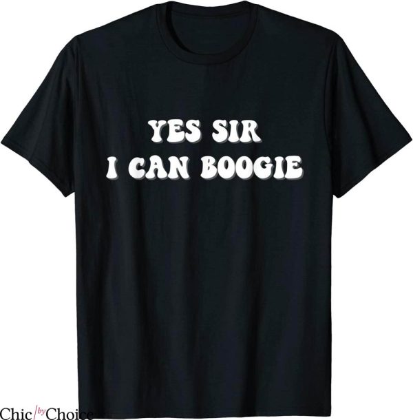 Yes Sir I Can Boogie T-Shirt Scotland Football Song Anthem