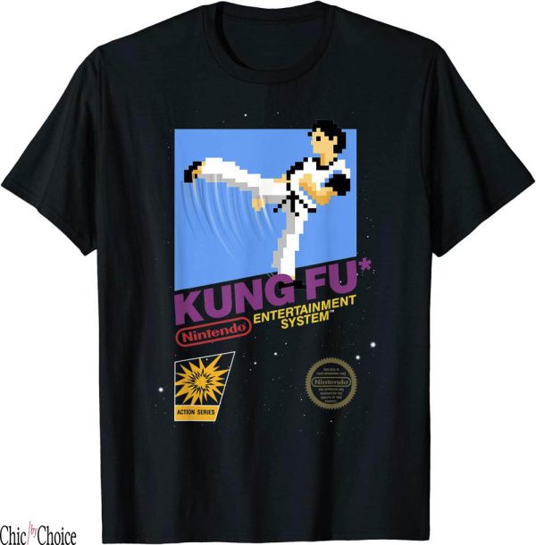 Tecmo Bo T-Shirt Nintendo NES Kung Fu Action Series Retro