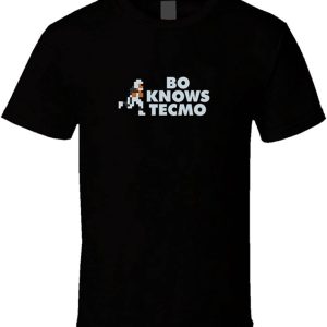 Tecmo Bo T-Shirt Bo Jackson Knows Bowl