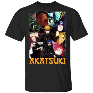 Akatsuki Squad Shirt Anime Naruto Tee All Day Tee 2 Akatsuki Squad Shirt Anime Naruto Tee All Day Tee 3