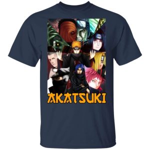 Akatsuki Squad Shirt Anime Naruto Tee All Day Tee 3 Akatsuki Squad Shirt Anime Naruto Tee All Day Tee 4