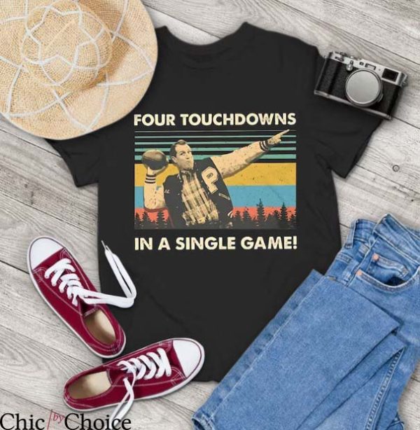 Al Bundy T Shirt Four Touchdowns In A Single Game Vintage