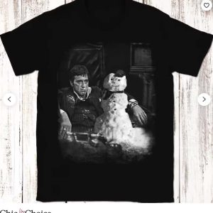 Al Bundy T Shirt Tony Montana Scarface Cocaine Snowman