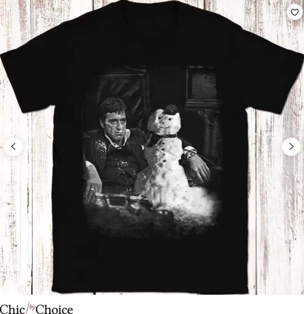 Al Bundy T Shirt Tony Montana Scarface Cocaine Snowman