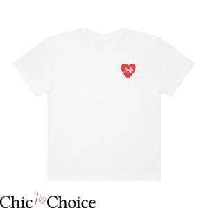 Alpha Phi T-Shirt I Love Alpha Phi Sorority Comfy Trendy