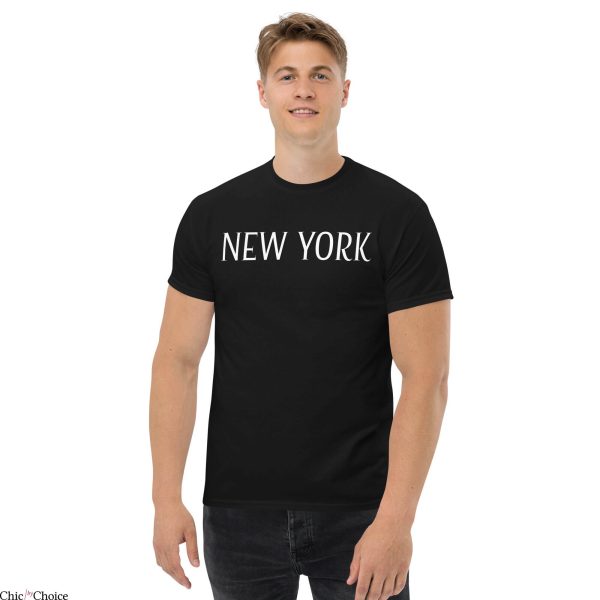 Anine Bing New York T-Shirt NY Classic Letterings Travel