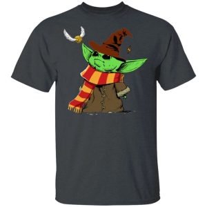 Baby Yoda And Golden The Snitch T shirt All Day Tee 4