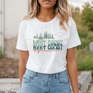 Beach Bum T Shirt West Coast Pacific Nature Beach Lover
