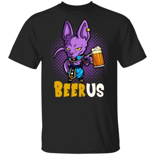 Beerus Beer Shirt Funny Lord Beerus Dragon Ball Tee  All Day Tee
