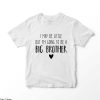 Big Brother Little Brother T Shirt Big Lil Cute Baby T Shirt