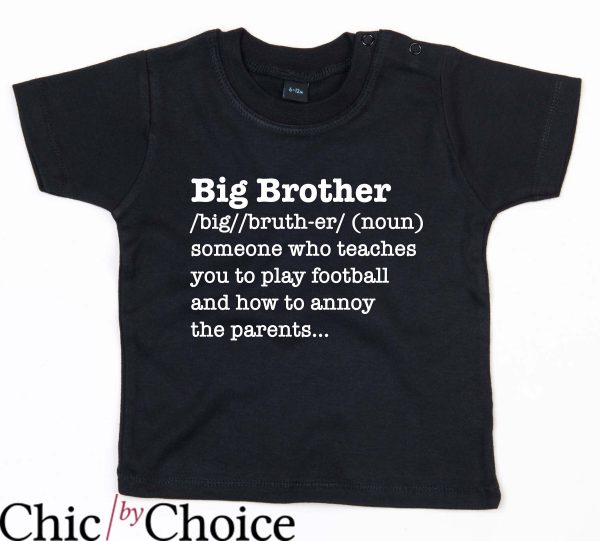 Big Brother Little Brother T Shirt New Bro Sibling Matching