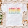 Big Brother Little Brother T Shirt Retro Vintage Kid Gift