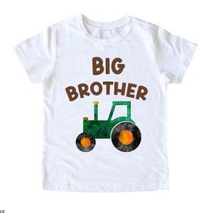 Big Brother Little Brother T Shirt Tractor Brother Shirt