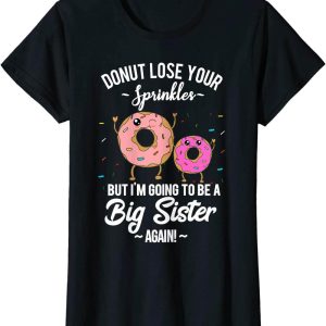 Big Sister Again T-Shirt Going to Be Pregnancy Announcement