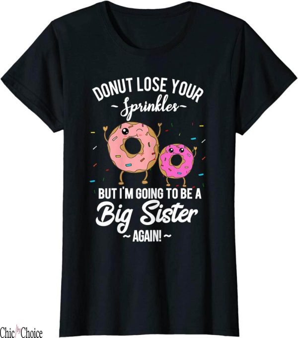 Big Sister Again T-Shirt Going to Be Pregnancy Announcement