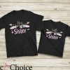 Big Sister Little Sister T-Shirt Boho Style Sibling Sister