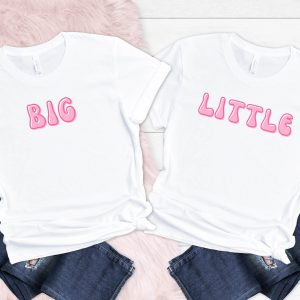 Big Sister Little Sister T-Shirt Sorority Reveal College