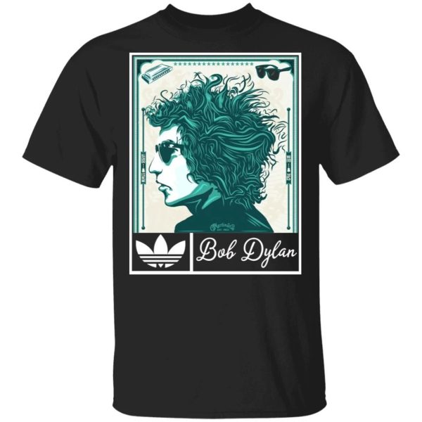 Bob Dylan Shirt Bob Dylan Poster T-shirt Cool Gift For Fans  All Day Tee