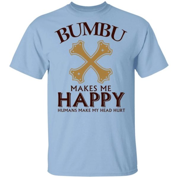 Bumbu Makes Me Happy T-shirt Rum Tee  All Day Tee