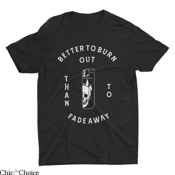 Burned Out T Shirt Burn Out Fade Away Graphic T Shirt