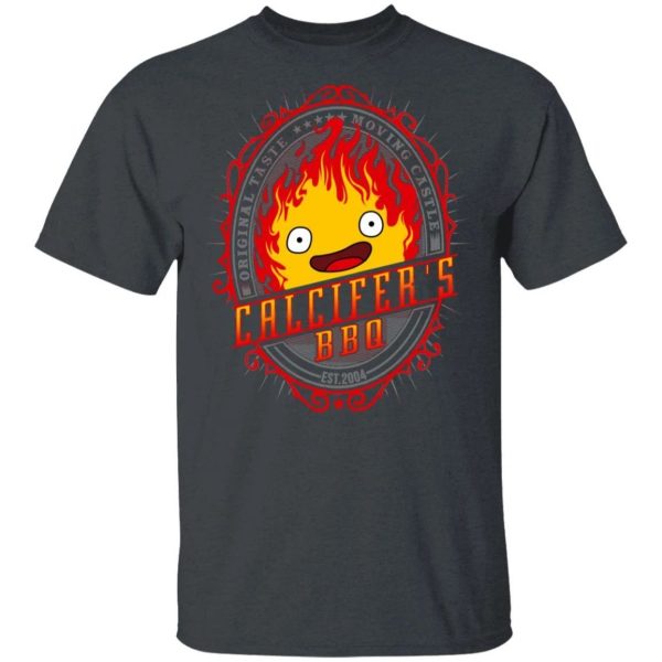 Calcifer BBQ Howl’s Moving Castle T-shirt  All Day Tee